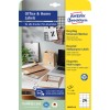 Pakningsbillede: Avery Zweckform Recycling Universal-Etiketter, Artikel: LR3475-10, Format: 70 x 36 mm, Printeregnethed: Inkjet, Laser s/h, Farvelaser, Indhold: 240 etiketter / 10 ark, 24 etiketter/ark?