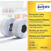 Emballagebillede: Avery Zweckform etiketter, artikel: PLP1226, format: 26 x 12 mm, indhold: 15.000 etiketter / 10 ruller, 1.500 etiketter/rulle?