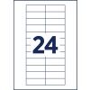 Stansetegning enkeltark A4, Artikel: POL20MA66-10DR, Navneskilte, Format: 68 x 22 mm?