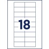 Stansetegning enkeltark A4, Artikel: POL30MA66-10DR, Navneskilte, Format: 70 x 30 mm?